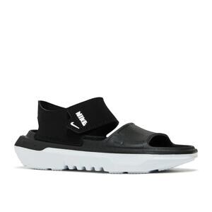 NEW Nike Playscape Sandals Black White Youth Size 5Y CU5296-001